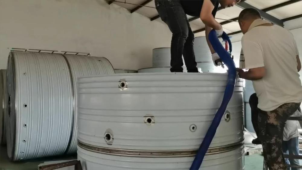 A200保温桶灌注
